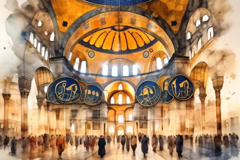 İstanbul'un Kültürel Mirası: Ayasofya'da Sanat Sergisi