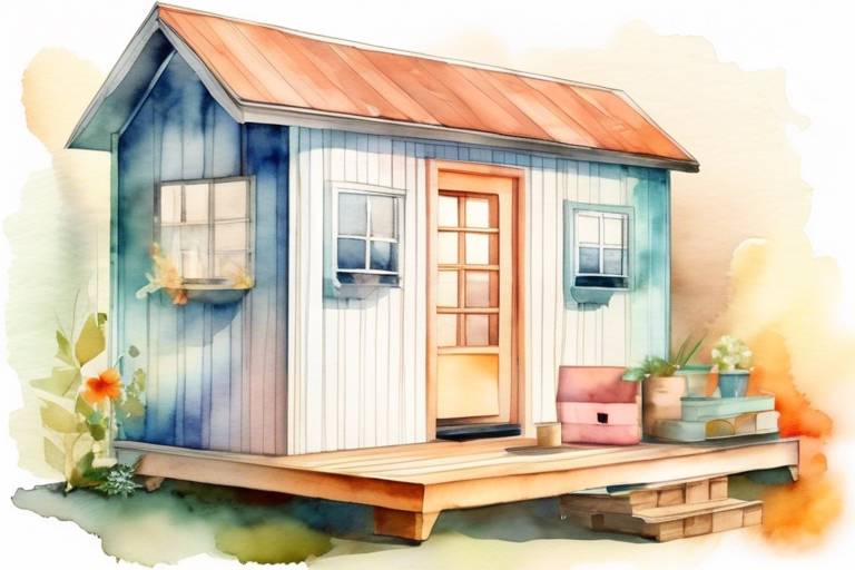 Hayattaki En Basit Yönten Tiny House Depolama Fikirleri