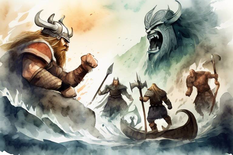 Viking Mitolojisinde Efsanevi Kahramanlar ve Canavarlar