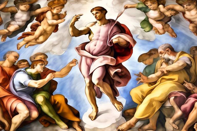 Sistine Şapeli'nde İlahi İfade: Michelangelo'nun Freskleri