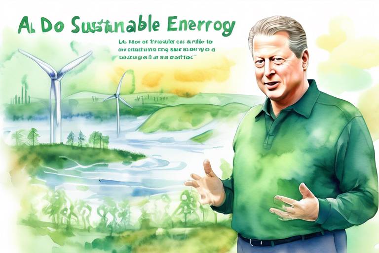 Al Gore ve Sürdürülebilir Enerji Çalışmaları