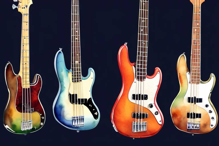 Hangi markalar en popüler bas gitar modellerine sahip?