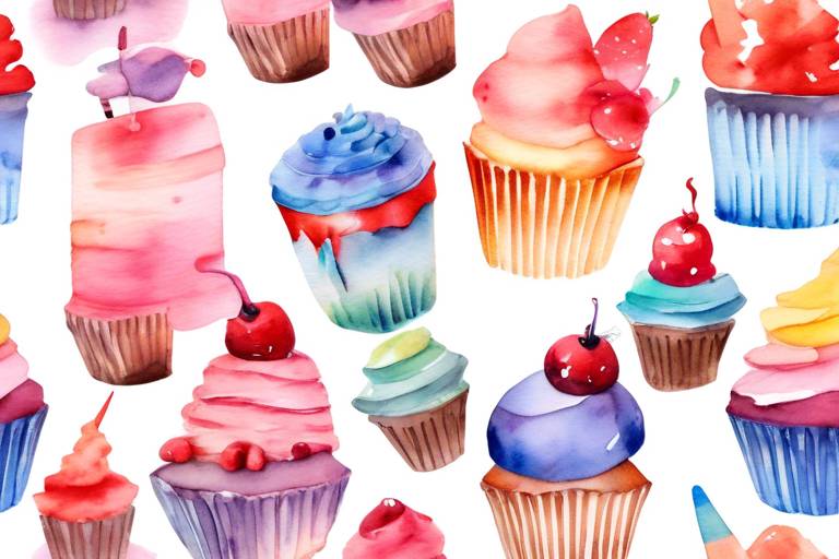 Doğum Günü Temalı Pasta ve Cupcake Tarifleri