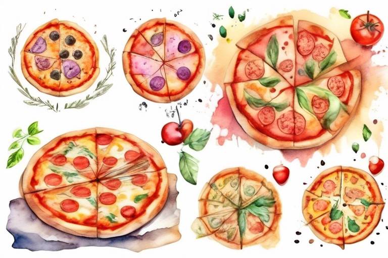 Pizza Sunumunda Doğal Dekorasyon: İşe Yarar Fikirler