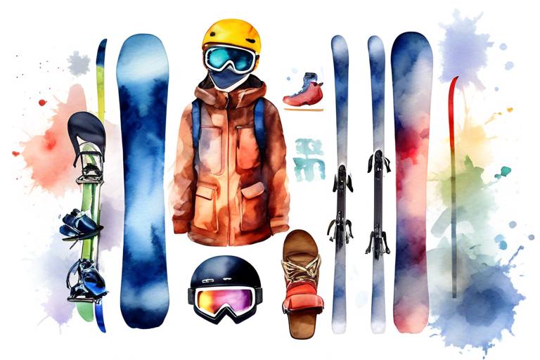 Snowboard ve Kayak Ekipmanları