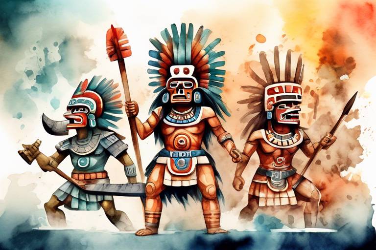 Aztek Tanrıları ve Savaş: Xipe Totec ve Tlaloc