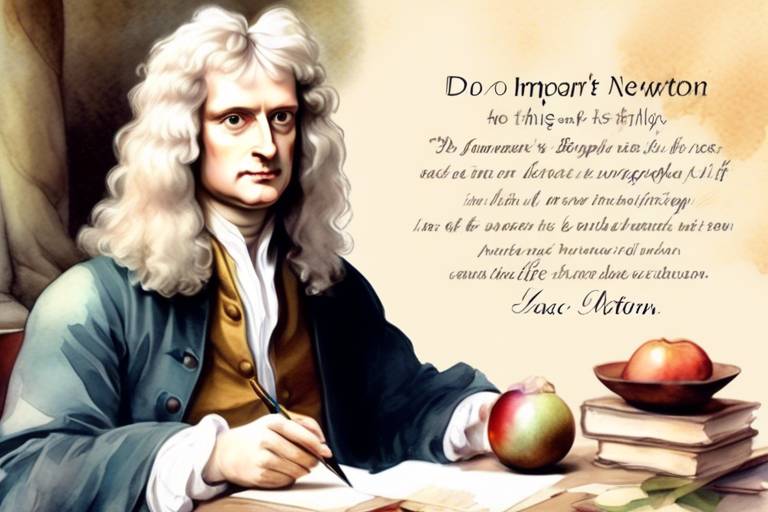 Isaac Newton'un Hayatı ve Biyografisi