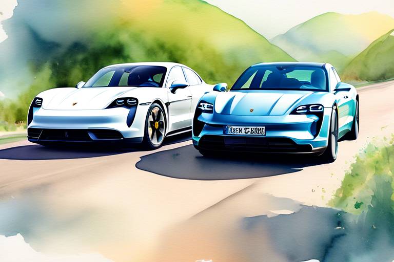 Porsche Taycan vs diğer elektrikli araçlar