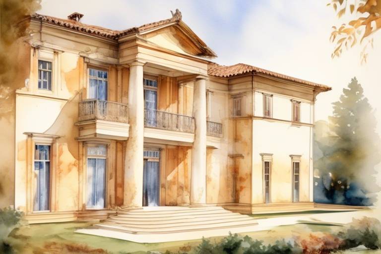 Villa Restorasyonunda Ince İşçilik Detayları  