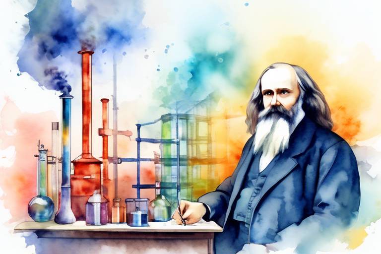 Mendeleev ve Kimya Endüstrisi: Elementlerin Ticari Uygulamaları