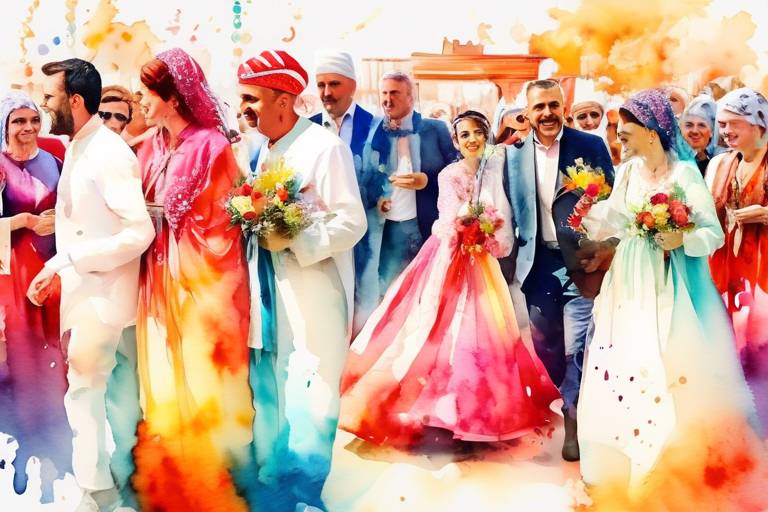 Geleneksel Türk Düğünlerine Ayrılan Renkli Kültürel Festival