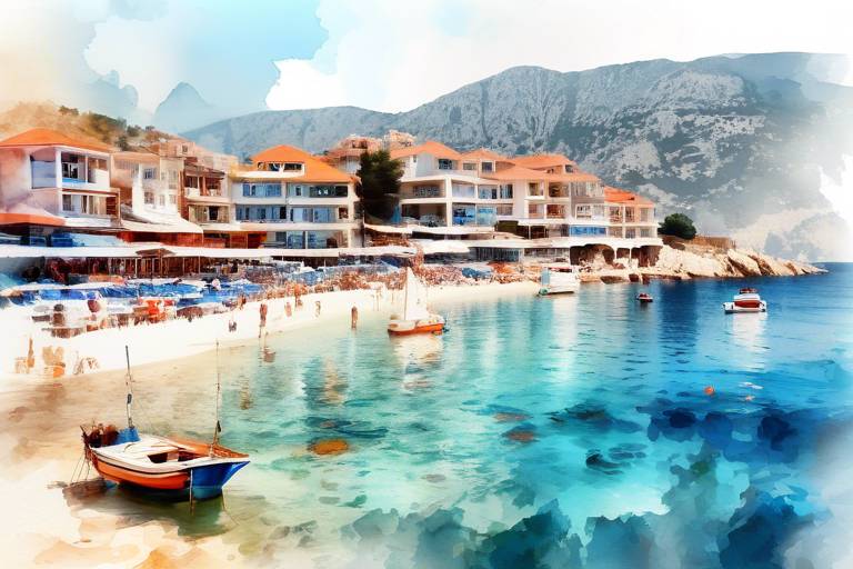 Kaş'taki Deniz ve Plaj Hayatı