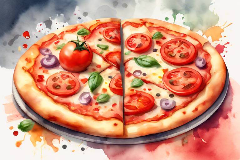 Pizza Topping'lerinde Unutulmaz İkili: Peynir ve Domates