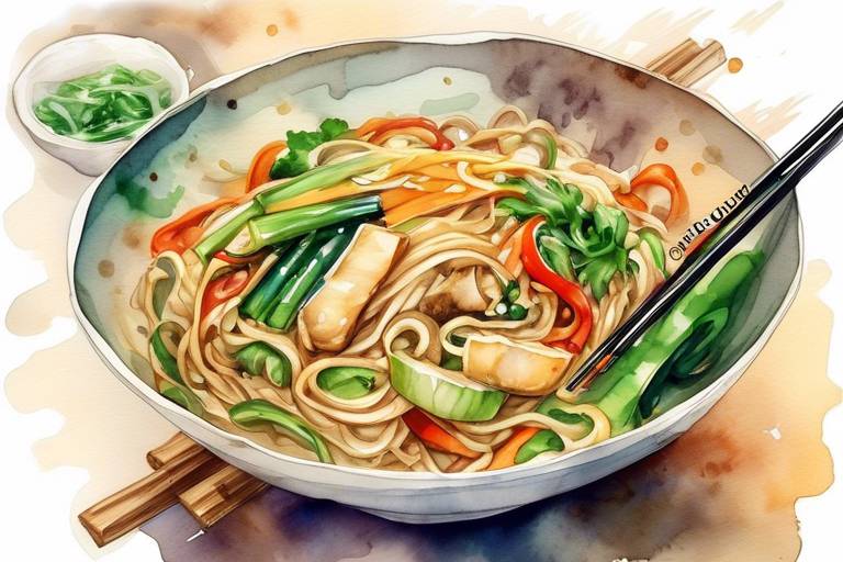 Nasıl Yapılır: Sebzeli Wok Noodle Tarifi