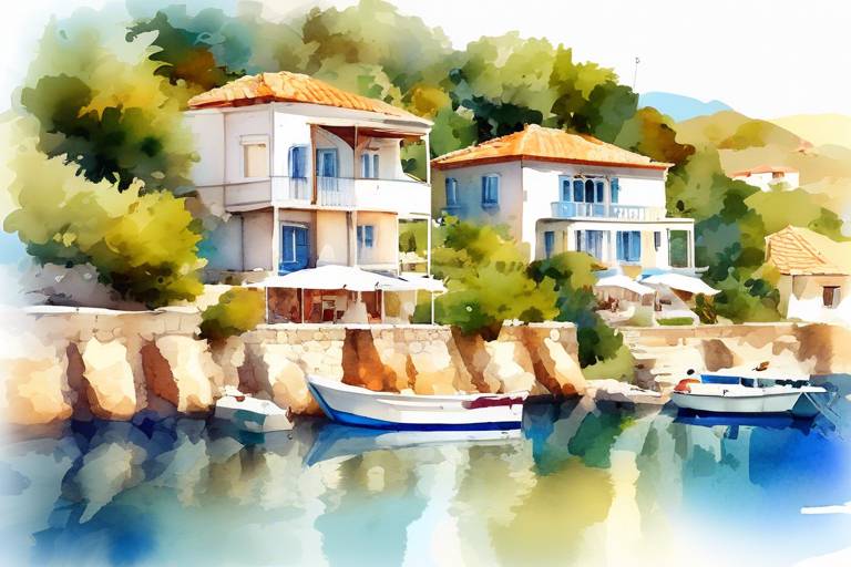 Mini Bir Adada Tatil: Bozburun'da Villalar