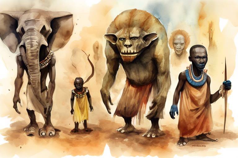 Afrika'nın Yeraltı Dünyası: Ancestral Ruhlar ve Gargantuan Canavarlar