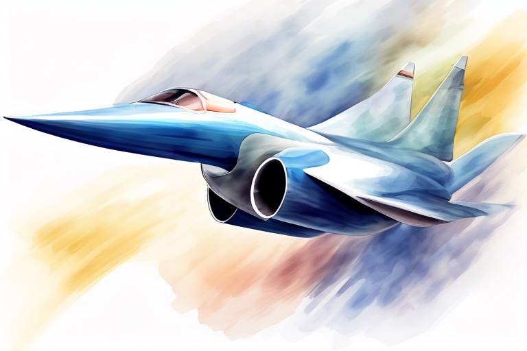 Süper Hıza Sahip Uçakların Gelişimi ve Aerodinamik İlkeleri