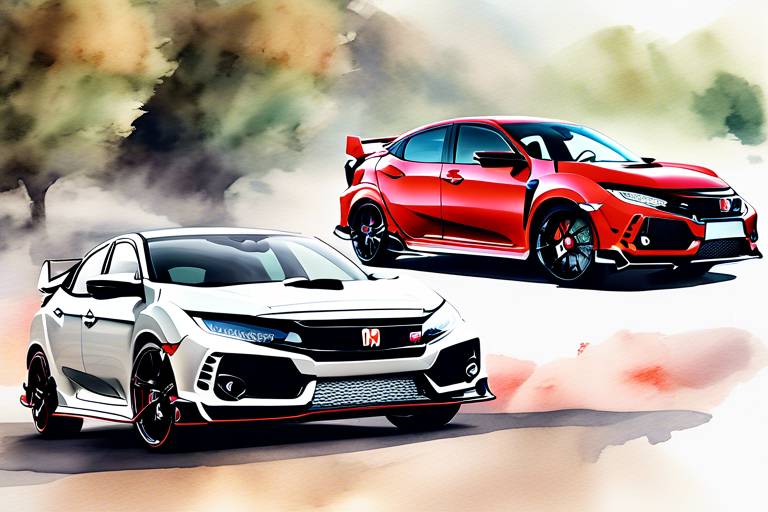 Honda Civic Type R Karşılaştırması: 2020 vs 