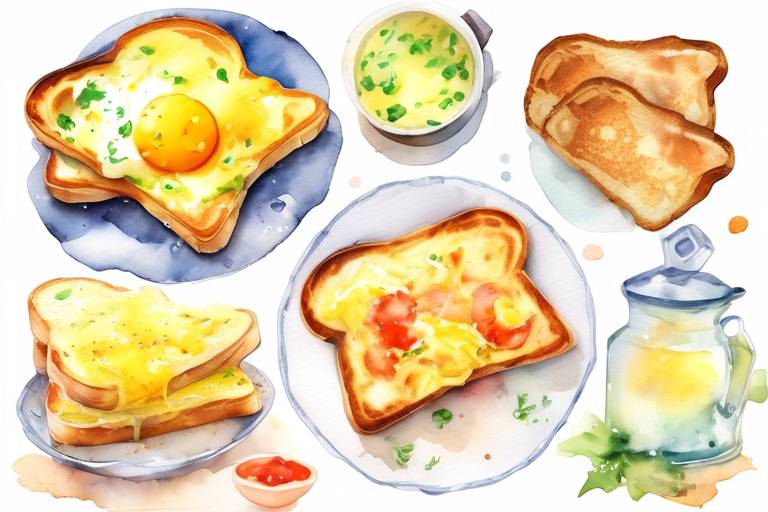 Kahvaltıda Lezzetli Tost ve Omlet Tarifleri