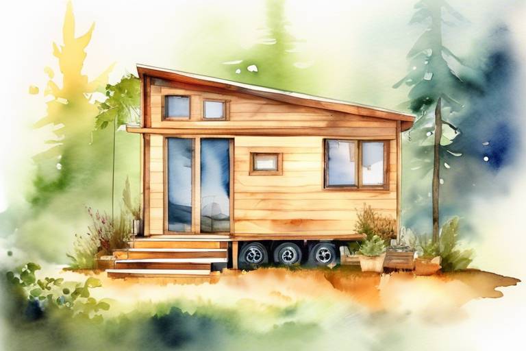 Doğayla Baş Başa: Kendi Tiny House'unu Doğal Malzemelerle İnşa Etme Fikri