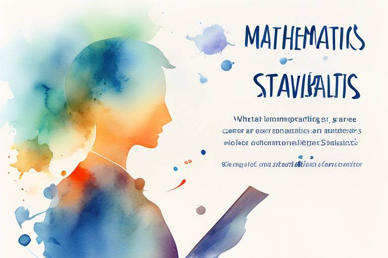 Matematik ve İstatistik Lisans Programlarından Sonra Hangi Kariyer Yolları Mevcut?