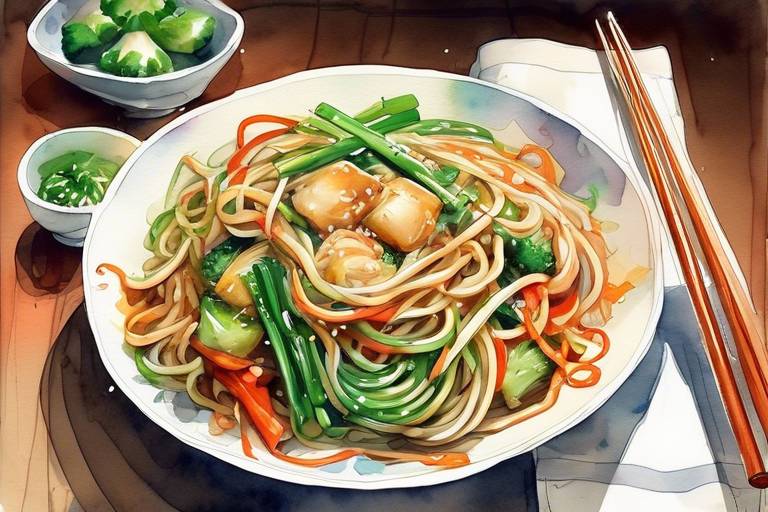 Nasıl Yapılır: Sebzeli Wok Noodle Tarifi