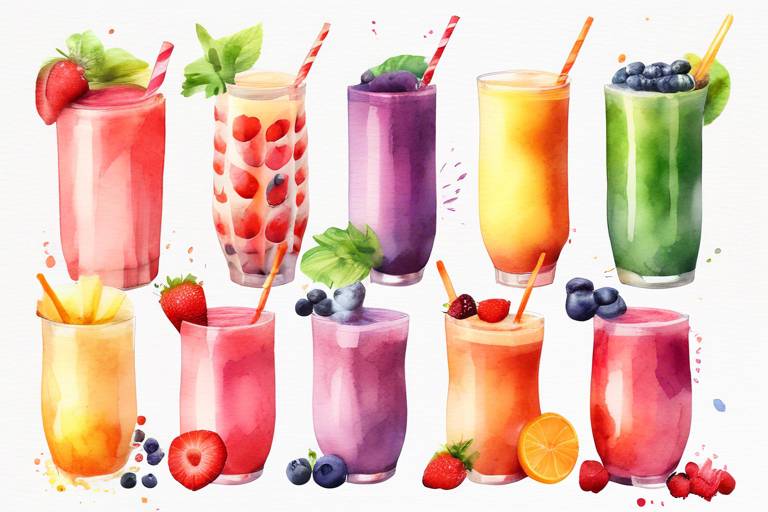 Bol Vitaminli Smoothie Tarifleri Çocuklar İçin