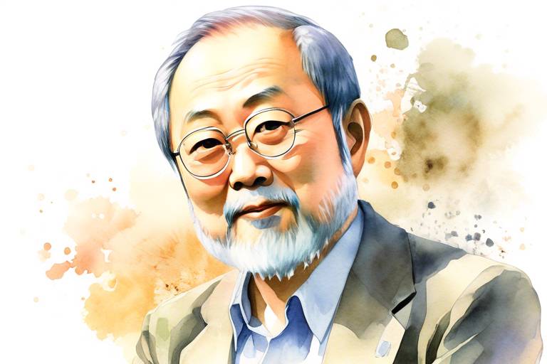 Yoshinori Ohsumi'nin Biyografisi