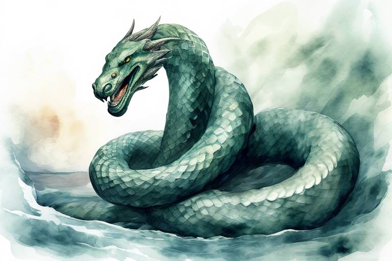 Jörmungandr: Kuzey Mitolojisi'nin Dev Yılanı