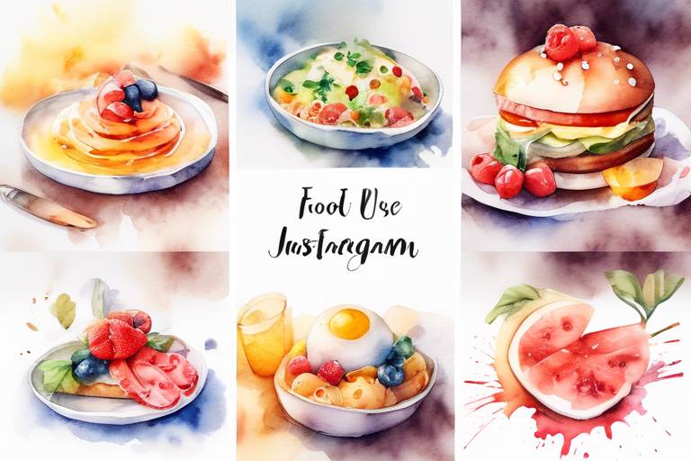 Instagram'daki yemek fotoğraflarınıza uygun etiketler ()