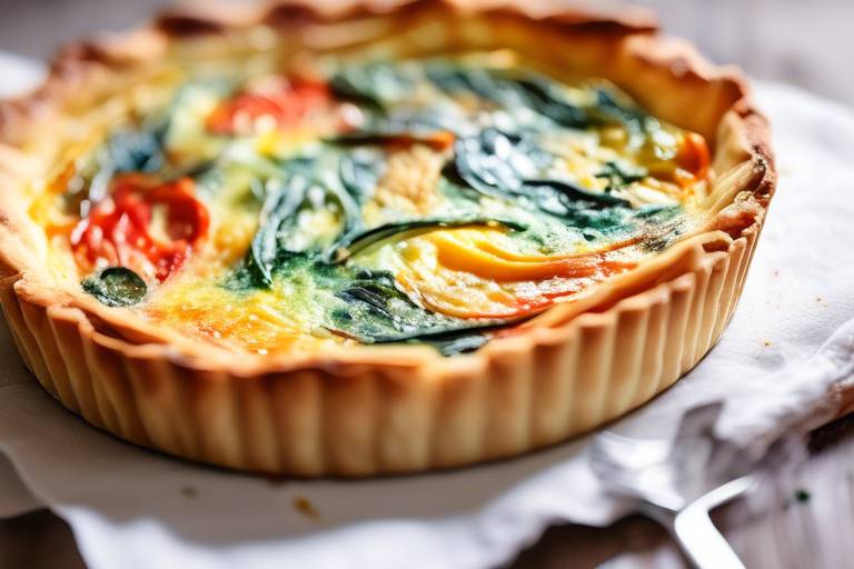 Sebzeli Fransız Quiche Yapımı: Adım Adım Tarif