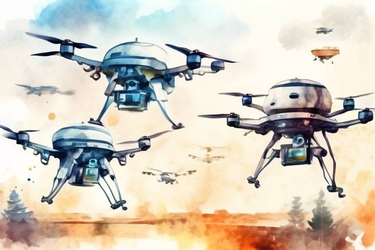 Robotik Dronelar: Havada Gözetim ve Teslimat Sistemleri