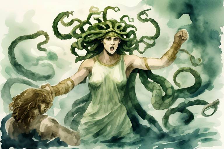 Medusa'nın Kefareti: Yunan Mitolojisi'nde Canavar Katil ve Kahramanlar