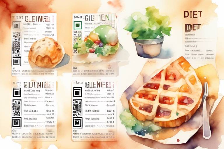 Glutensiz Beslenme İçin QR Kodlu Menüler