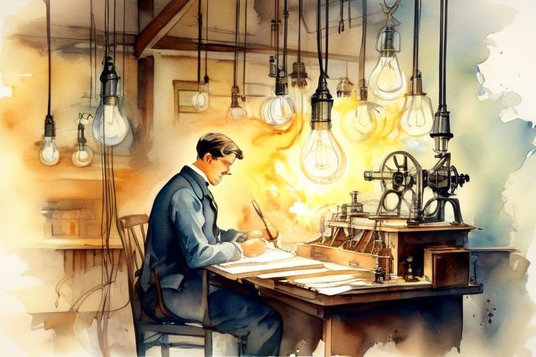  Elektrik ve Aydınlatma: Edison'ın İcatları ve Etkisi  