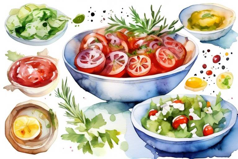 Yunan Mutfağından Meze ve Salata Tarifleri