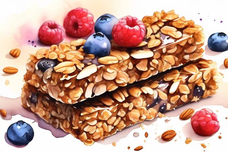 Sağlıklı Atıştırmalıklar: Evde Yapılabilen Granola Bar Tarifleri