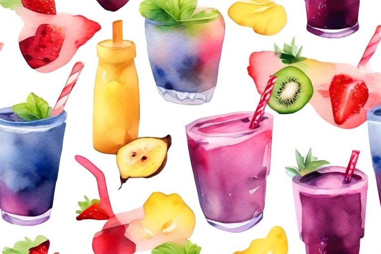 Smoothie Keyfi: En Sağlıklı Tarifler