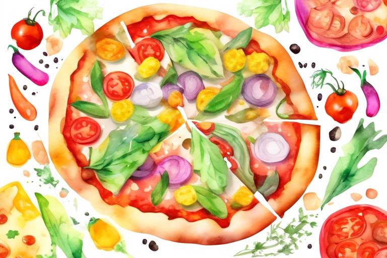 Pizza Topping'lerinde Baharın Renkleri: Çeşit Çeşit Sebzeler 