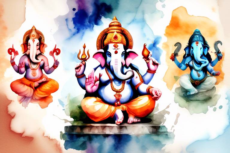 Hindu Mitolojisi: Ganesha, Şiva ve Kali Rupaları