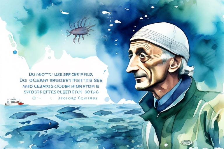 Jacques Cousteau ve Okyanus Araştırmaları: Derin Denizdeki Sırlar