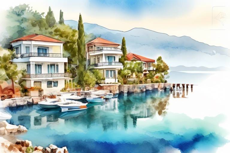 Fethiye'de Deniz ve Doğa Manzarasıyla Villalar