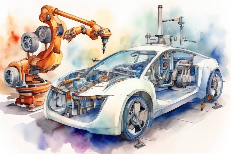 Otomotiv Mühendisliğinde Robotik Uygulamaları