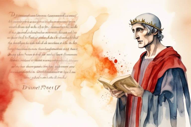 Ortaçağ Şairi Dante Alighieri ve İlahi Komedyaları