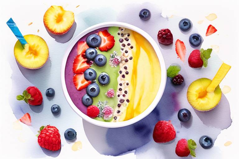 Enerjik ve Lezzetli Smoothie Bowl Tarifleri