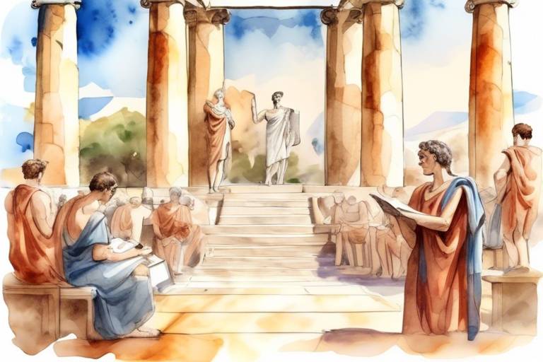 Antik Yunan'da Eğitim ve Öğretim