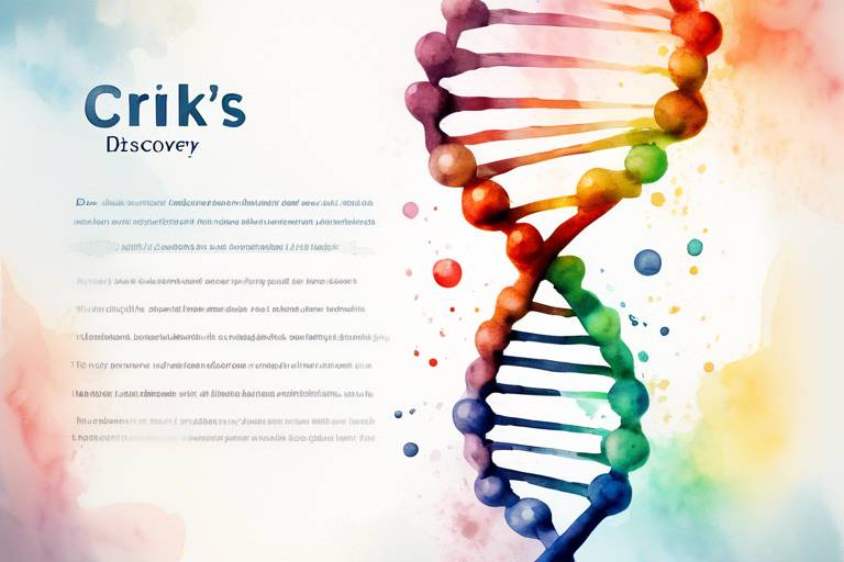 DNA'nın Yapısı ve Çift Sarmal Modeli: Crick'in Keşfi