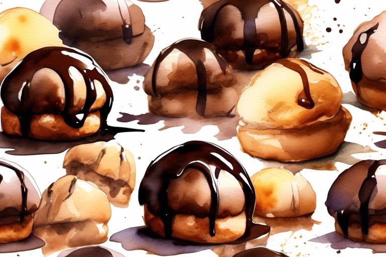 Çikolatalı Profiterol Tarifi