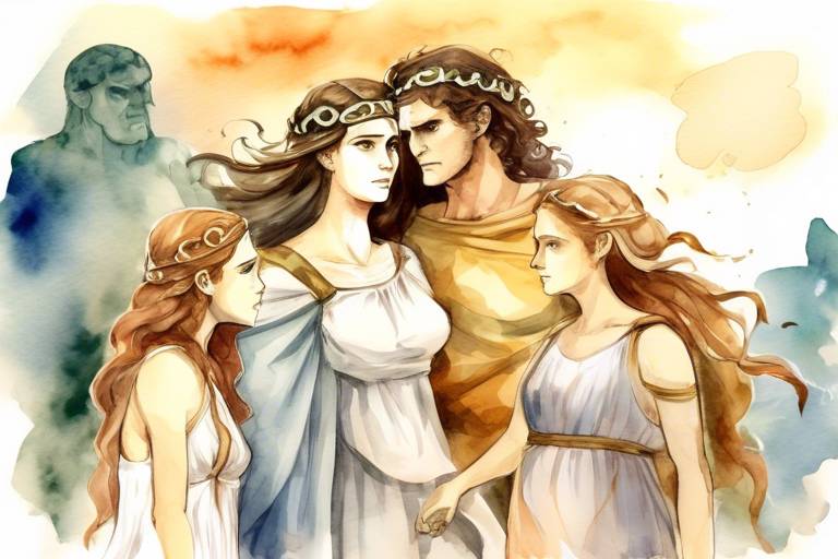 Hera'nın Hiddeti: Yunan Mitolojisi'nde Aile İlişkileri ve Gerilimli Hikayeler