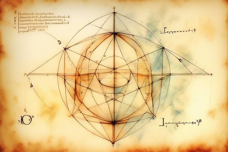 Matematik ve Geometri: Leonardo da Vinci'nin Matematiksel Yaklaşımı